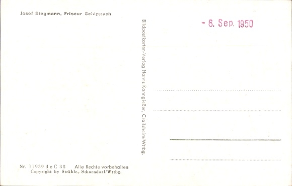 Postcard Schippach Miltenberg am Main Lower Franconia, aerial photograph