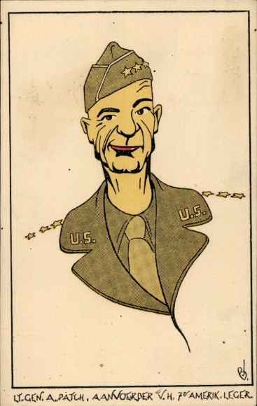 KP Generał Alexander M. Patch, II wojna światowa, portret