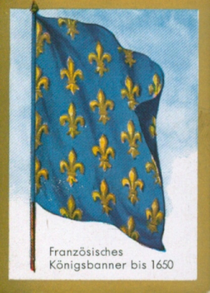 Historical flags collection picture 18, French royal banner up to 1650