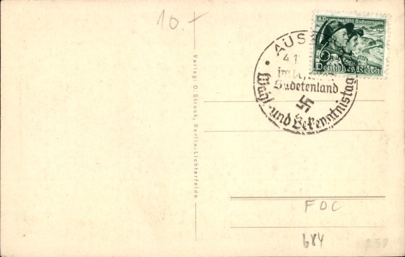 KP Führer i kanclerz Rzeszy Adolf Hitler, portret w mundurze partyjnym
