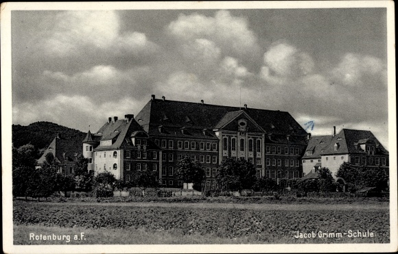 Ak Rotenburg an der Fulda, Szkoła Jacoba Grimma