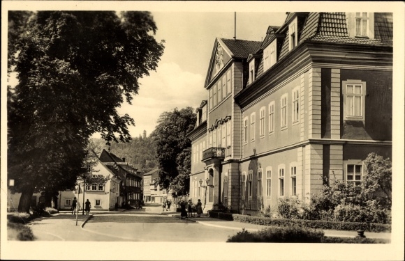 Postcard Arnstadt in Thuringia, castle with a view of the Alteburg