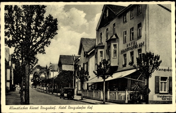 Postcard Rengsdorf in the Westerwald, Hotel Rengsdorfer Hof