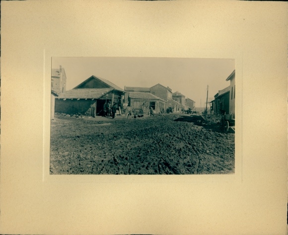 foto Svilengrad Bulgarije, straatbeeld, maart 1931
