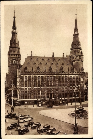 KP Aachen w Nadrenii Północnej-Westfalii, ratusz, WHW Das Schöne Deutschland, zdjęcie 50