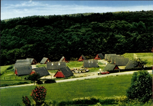Postcard Volkers Bad Brückenau in Lower Franconia, Youth House Volkersberg, Catholic Rural People's College