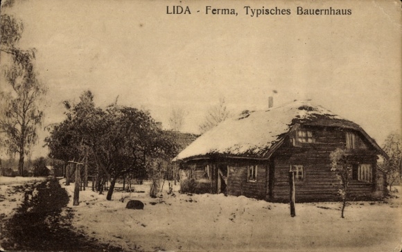 KP Lida Białoruś, Typowy dom wiejski