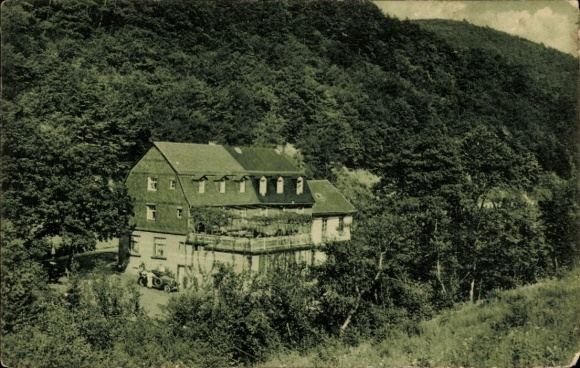 Postcard Bad Schwalbach im Taunus, Restaurant Riesenmühle, Guesthouse