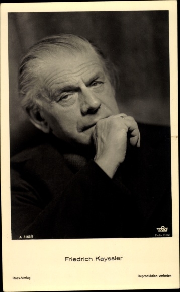 Ak Schauspieler Friedrich Kayssler, Portrait