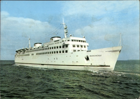 Postcard ferry Warnemünde