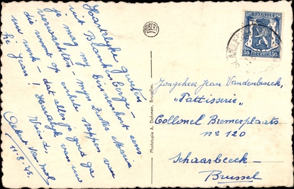Postcard Blankenberghe Blankenberge West Flanders, excursion steamer Juliette 2, lighthouse