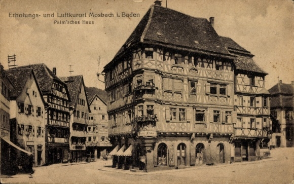 KP Mosbach am Odenwald Baden, kurort wypoczynkowy i klimatyczny Mosbach i. Baden, Palm'sches Haus