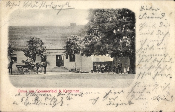 Postcard Sommerfeld Kremmen in Brandenburg, pub W. Ulrich