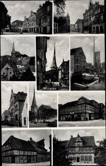 KP Wilster w Szlezwiku-Holsztynie, widok na miasto