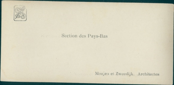 Stereo Photo Section des Pays-Bas, Exposition Coloniale Paris 1931
