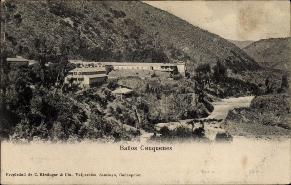 Postcard Chile, Baños Cauquenes
