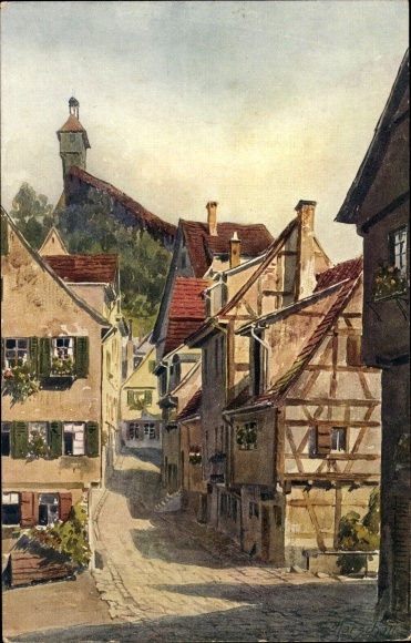 Artist PC Marschall J., Esslingen Neckar, Geiselgasse