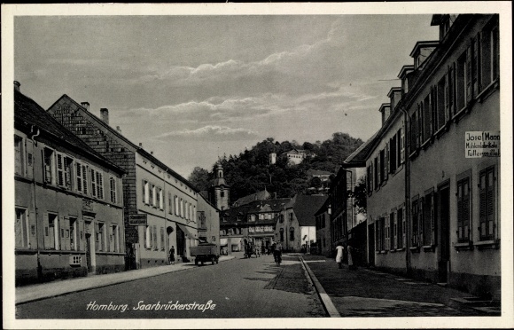 PC Homburg in Saarland, lot in the Saarbrücker Straße, Josef Mann mill brands