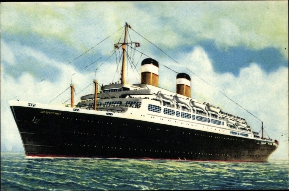 Ak-stoomboot SS Independence, American Export Lines
