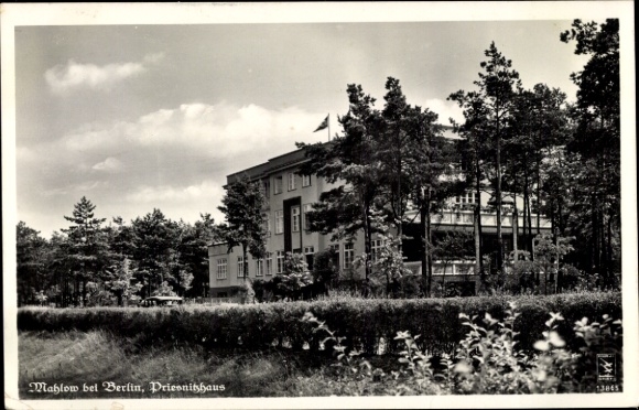 Postcard Glasow Blankenfelde Mahlow in the district of Teltow, Priesnitzhaus
