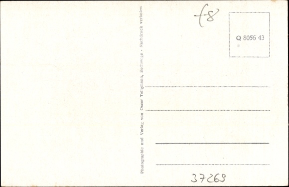 Postcard Eschwege in the Werra Meißner district, barracks of the Hindenburg barracks