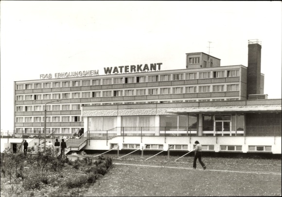 Postcard Börgerende Rethwisch, FDGB convalescent home Waterkant