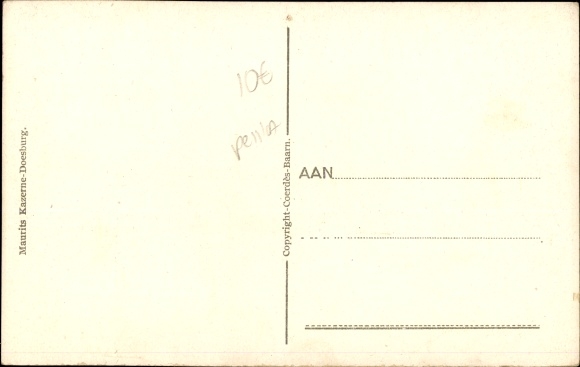 PC Doesburg Gelderland, Maurits barracks, canteen