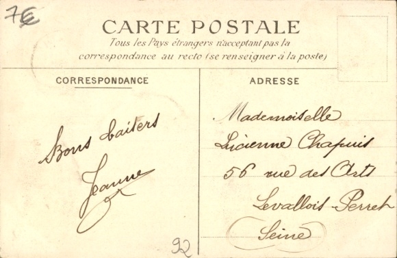 PC Saint Cloud Hauts de Seine, various images, architecture, landscape, lettering 'SAINT CL