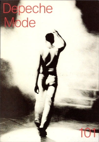 Photo Postcard Depeche Mode, 101