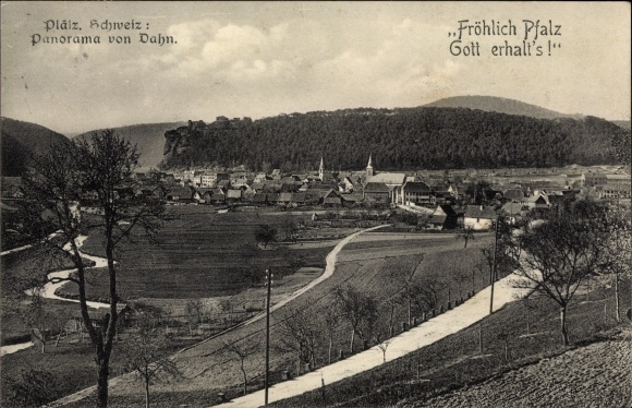 PC Dahn in the Palatinate, total view, Cheerful Palatinate God preserves