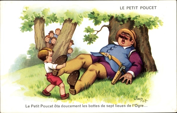 Artists PC Patt, Jim, Le Petit Poucet, l'Ogre, Däumling