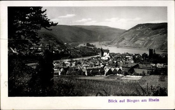 11 alte Ak Bingen am Rhein, diverse Ansichten