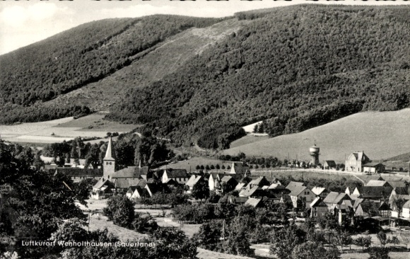 Postcard Wenholthausen Eslohe in Sauerland, general view