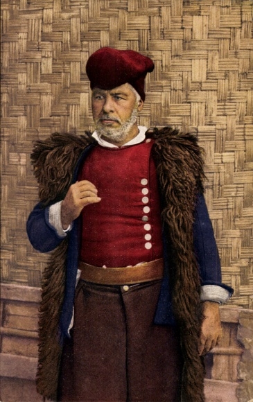 PC Sant'Antioco Sardegna, man in traditional costume