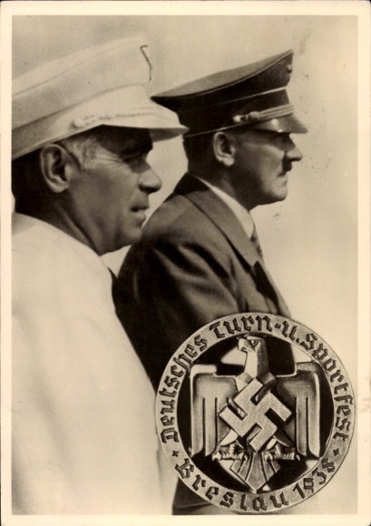 KP Wrocław Breslau Śląsk, Niemiecki Festiwal Gimnastyki i Sportu 1938, Führer Adolf Hitler
