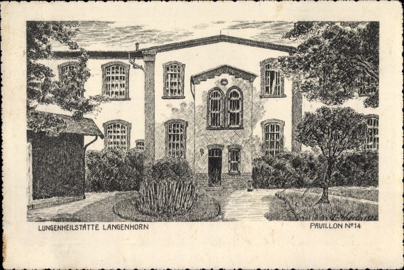 PC Hamburg North Langenhorn, lung sanatorium, pavilion no. 14