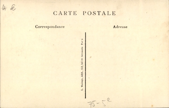 Postcard Paris V, Jardin des Plantes, La Grande Aviary