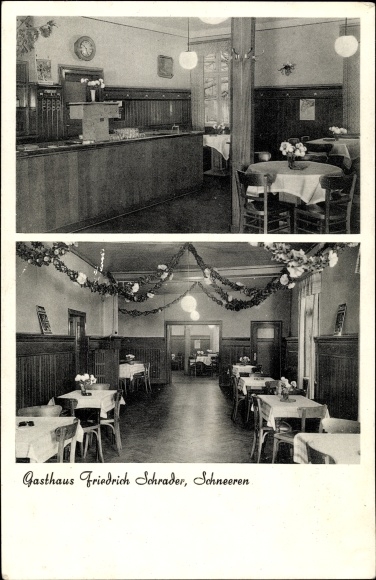 PC Schneeren Neustadt am Rübenberge, inn Friedrich Schrader, interior view