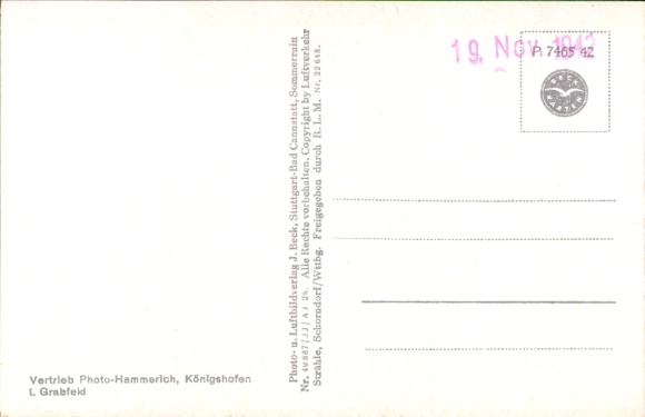 Postcard Irmelshausen Höchheim in Lower Franconia, aerial photograph