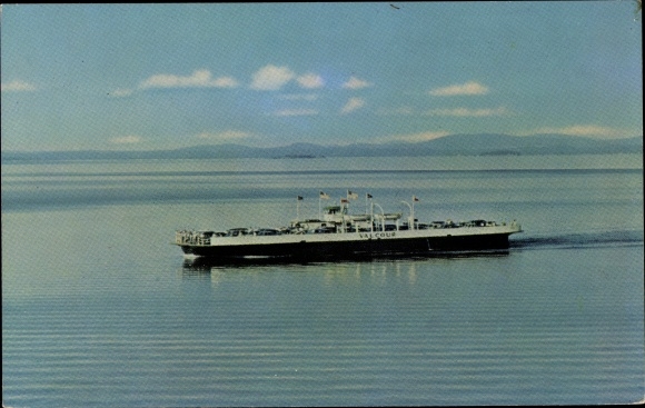 KP Ameryka Północna, MV Valcour, prom, jezioro Champlain