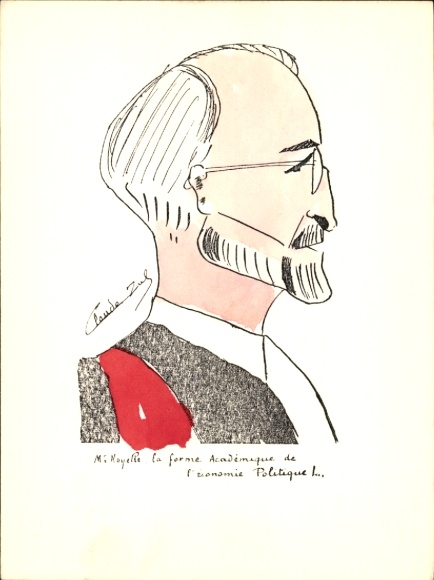 Artist PC caricature, La ferme Academique de l'economie Politique