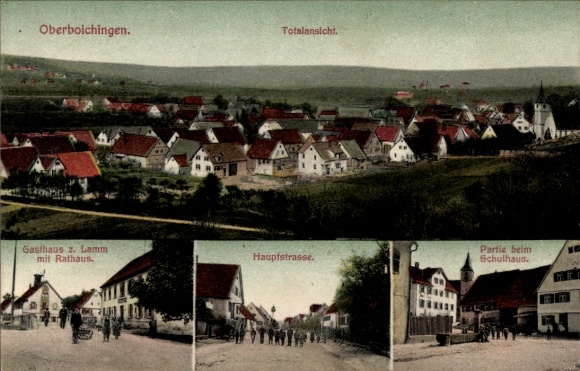 KP Astheim Volkach w Dolnej Frankonii, zdjęcie lotnicze