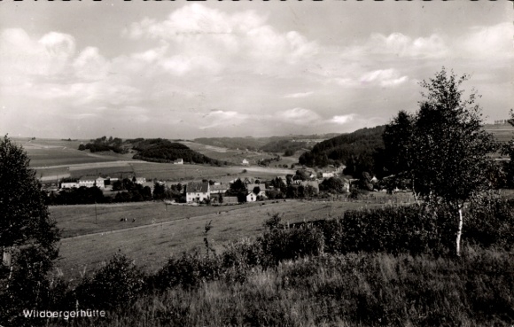 Ak Wildbergerhütte Reichshof Oberbergischer Kreis, Panorama