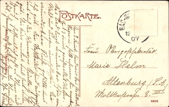 Postcard Bad Brückenau in Sinntal Lower Franconia, Wandelbahn, Schloss Hotel