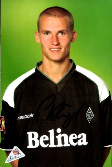 Autogrammkarte Fußballer Peer Kluge, Borussia Mönchengladbach, Autogramm