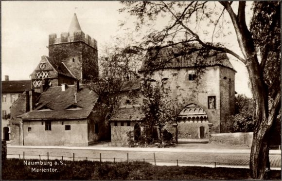 Ak Naumburg an der Saale, Marientor