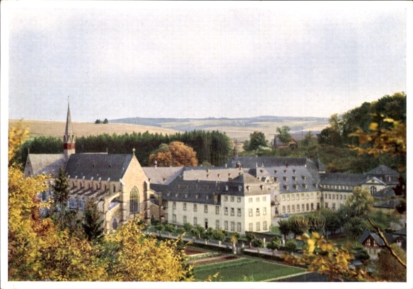 KP wiejski stempel pocztowy Opactwo Marienstatt przez Hachenburg/Westerw.