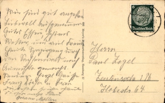 Postcard Reinbek in Schleswig-Holstein, Castle