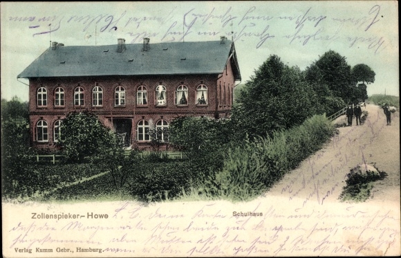 PC Hamburg Bergedorf Vierlande Kirchwerder Zollenspieker, school building