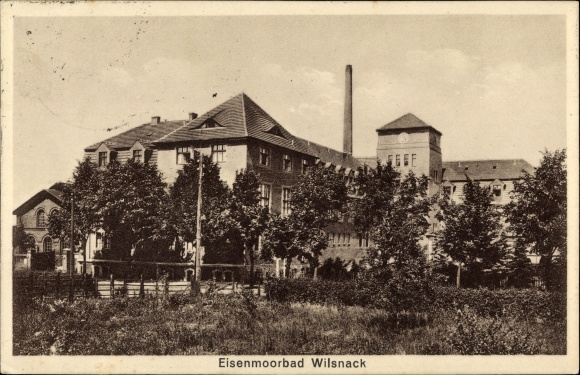 Postcard Bad Wilsnack in the Prignitz, Eisenmoorbad